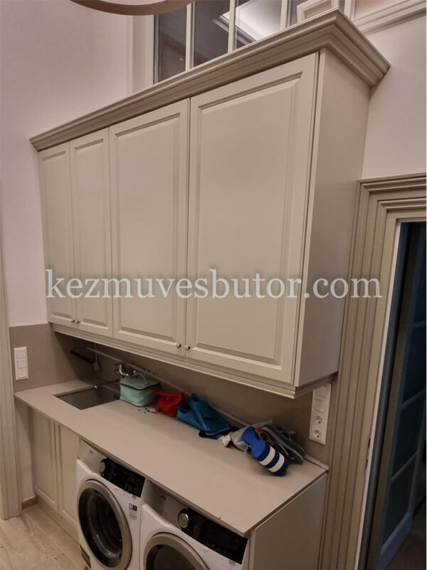 kép Festett mdf mosókonyha bútor