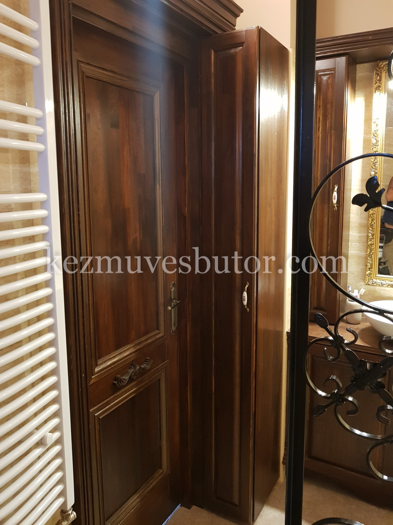 Kézműves fürdőszoba ajtó kép Kézműves fürdőszoba ajtó