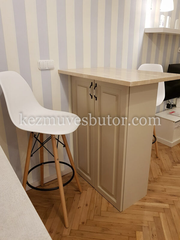 kép Konyhasziget mészkő pulttal