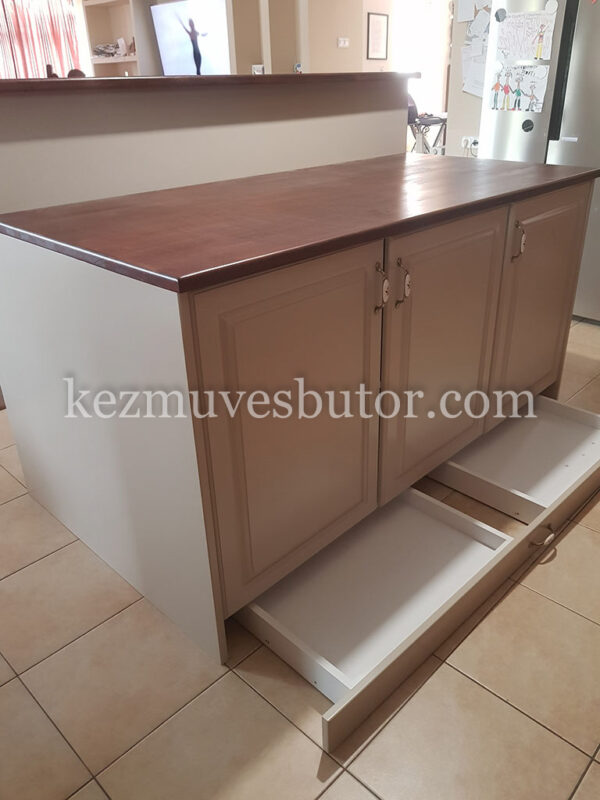 kép Konyhasziget rejtett fiókkal