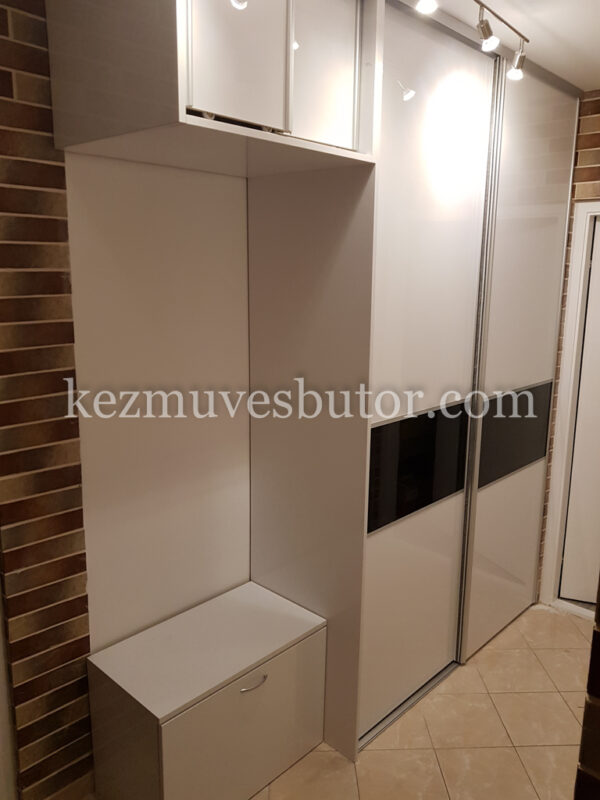 Magasfényű előszoba szekrény kép Magasfényű előszoba szekrény