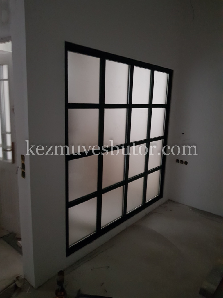 Savmart üveges térelválasztó kép Savmart üveges térelválasztó