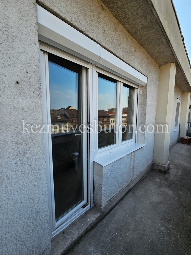Teraszablak redőnnyel Üllői