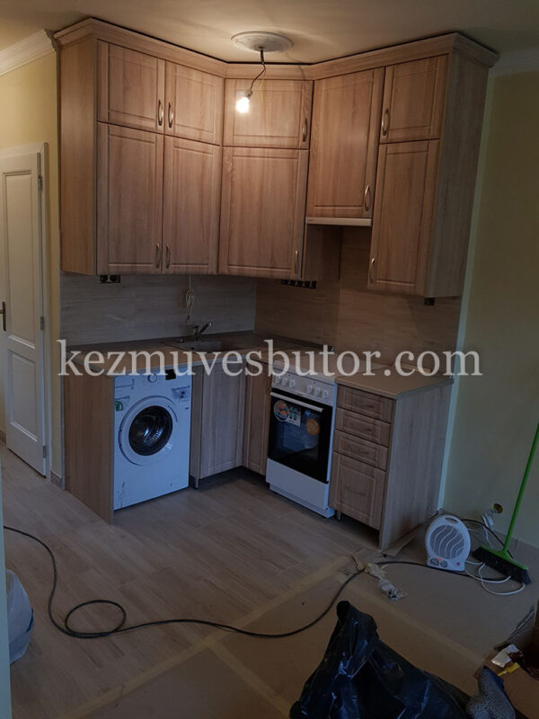 kép Tölgy fóliás konyhabútor