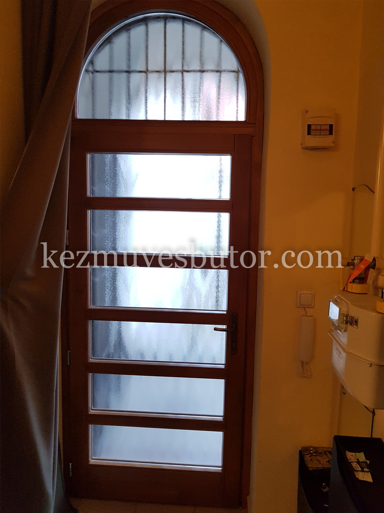 Végig üveges fa bejárati ajtó kép Végig üveges fa bejárati ajtó