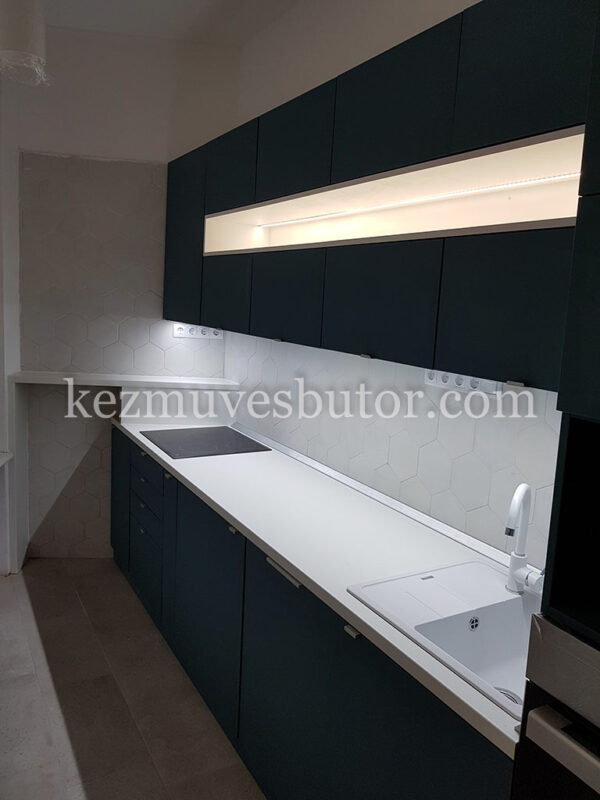 kép Zöld konyhabútor